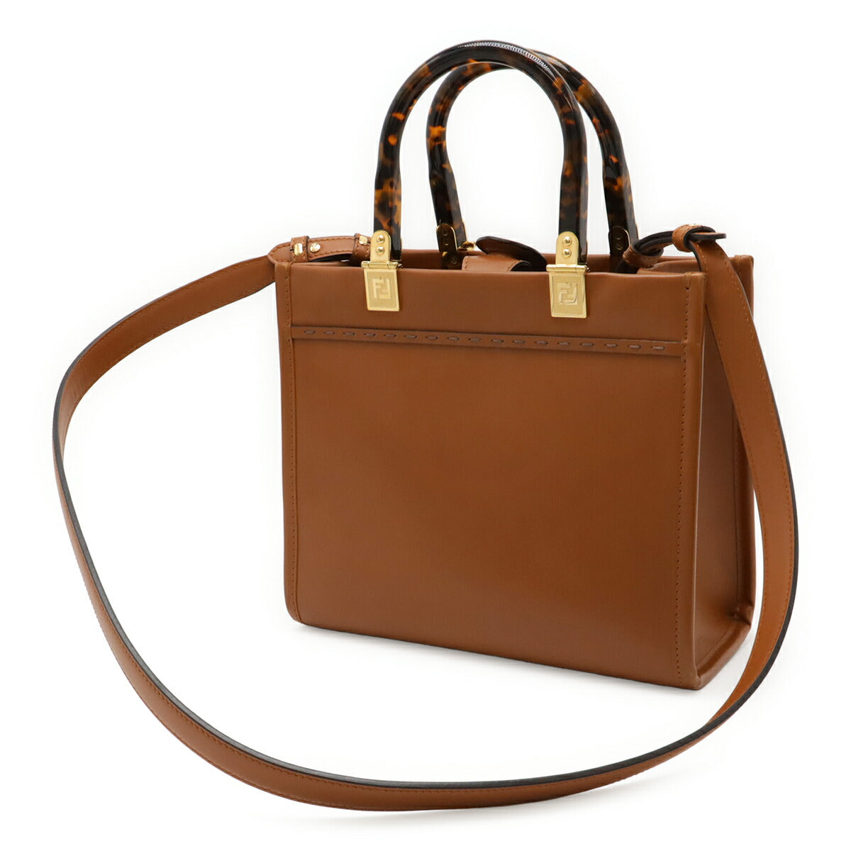 Fendi Sunshine 2Way Bag Leather Small Travel Bag 2Way Bag 1