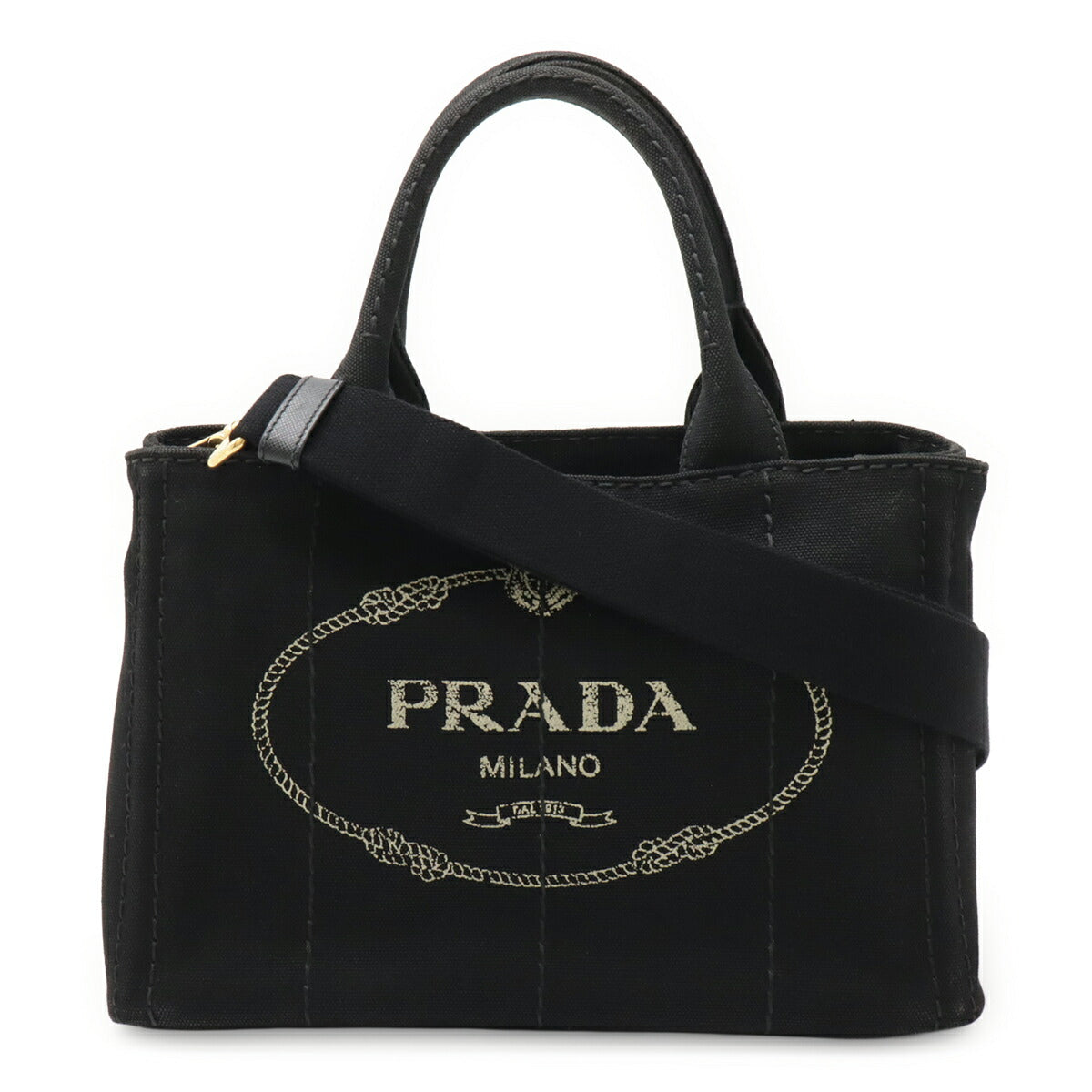 Prada Canapa 2Way Bag Canvas Travel Bag 2Way Bag 7