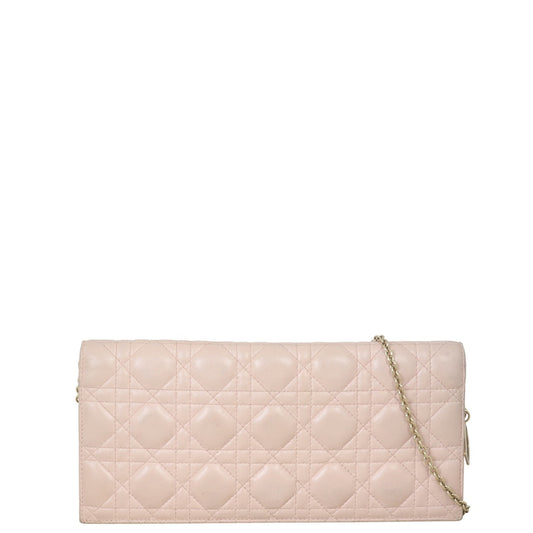 Dior Lady Clutch On Handbag Chain Clutch Bag