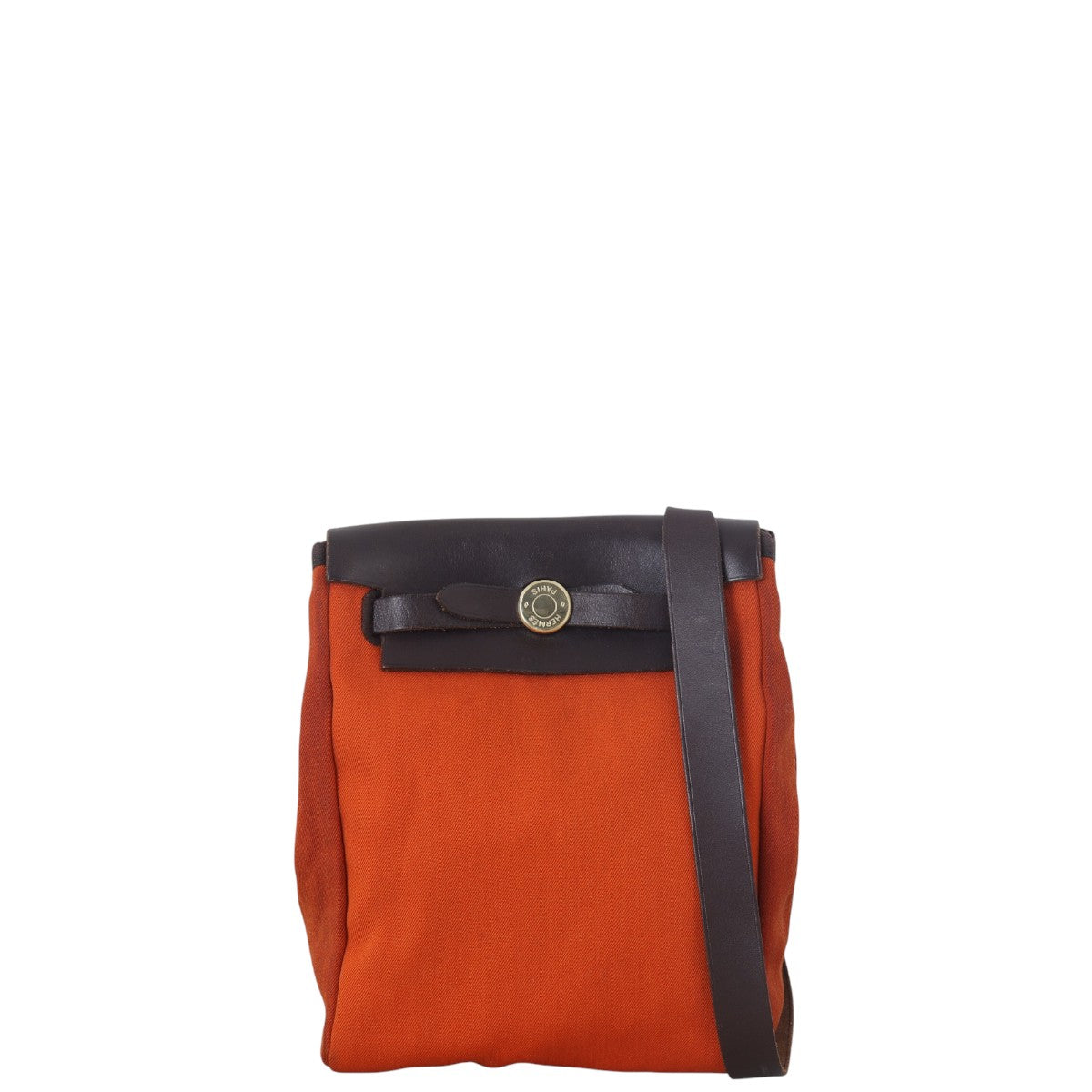 Hermes Herbag Tpm Toile Crossbody Bag