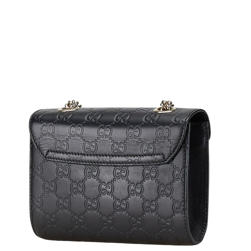 Gucci Emily Horsebit ssima Shoulder Bag Leather