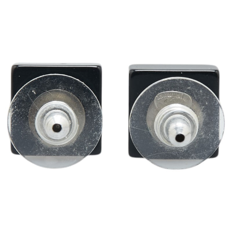 Coco Mark Earrings Jewelry Plastic Metal