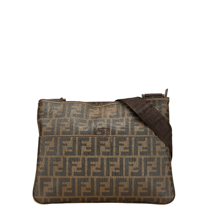 Fendi Zucca Pvc Shoulder Bag Leather
