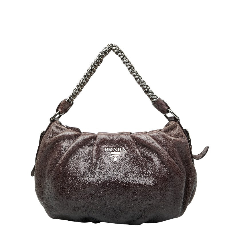 Prada Shoulder Bag Leather Shoulder Bag 8