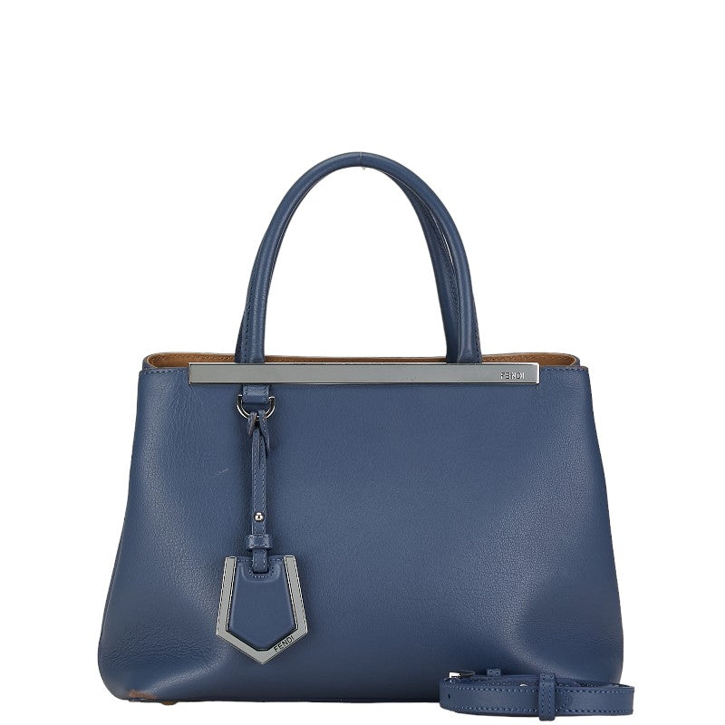 Fendi Petit 2Jours 2Way Bag Leather Travel Bag 2Way Bag 2