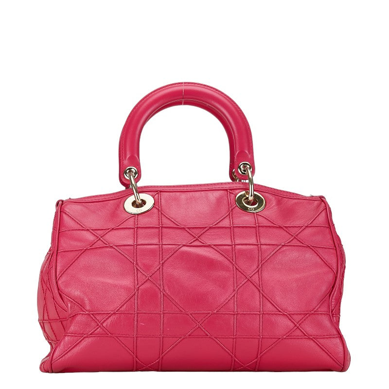 Dior Granville Cannage 2Way Bag Leather Travel Bag