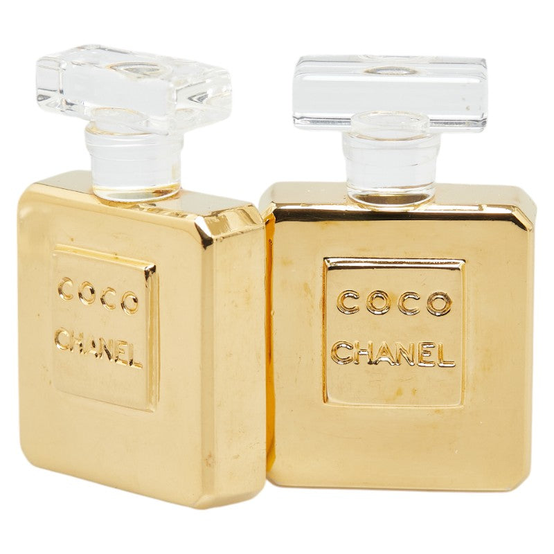 Chanel Perfume Bottle Logo Earrings Jewelry