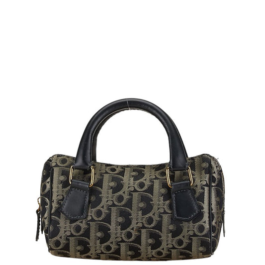 Dior Trotter Handbag Leather Canvas Mini Travel Bag