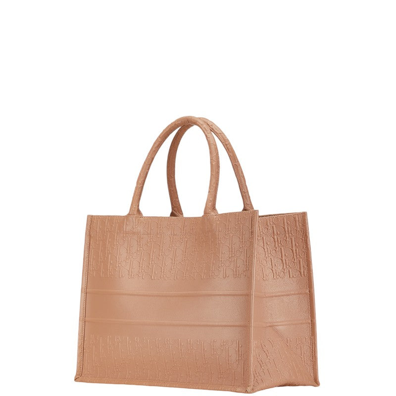 Dior Book Tote Oblique Tote Bag Leather
