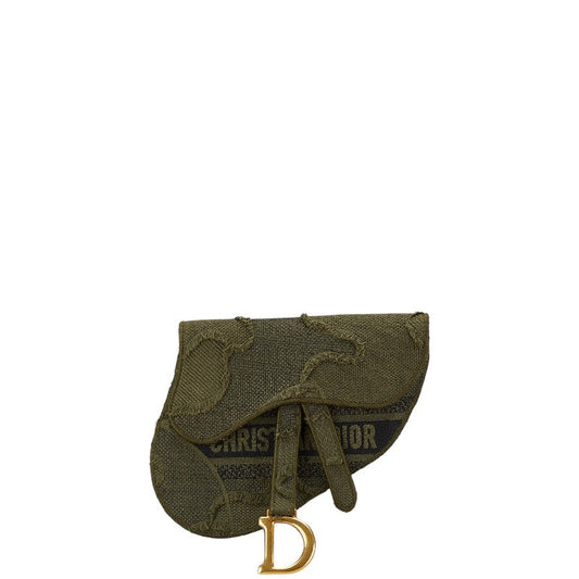 Dior Saddle Bag Shoulder Bag Canvas