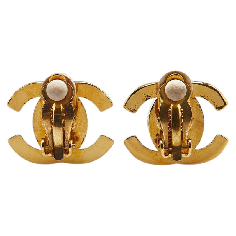Coco Mark Turnlock Earrings Jewelry Signature