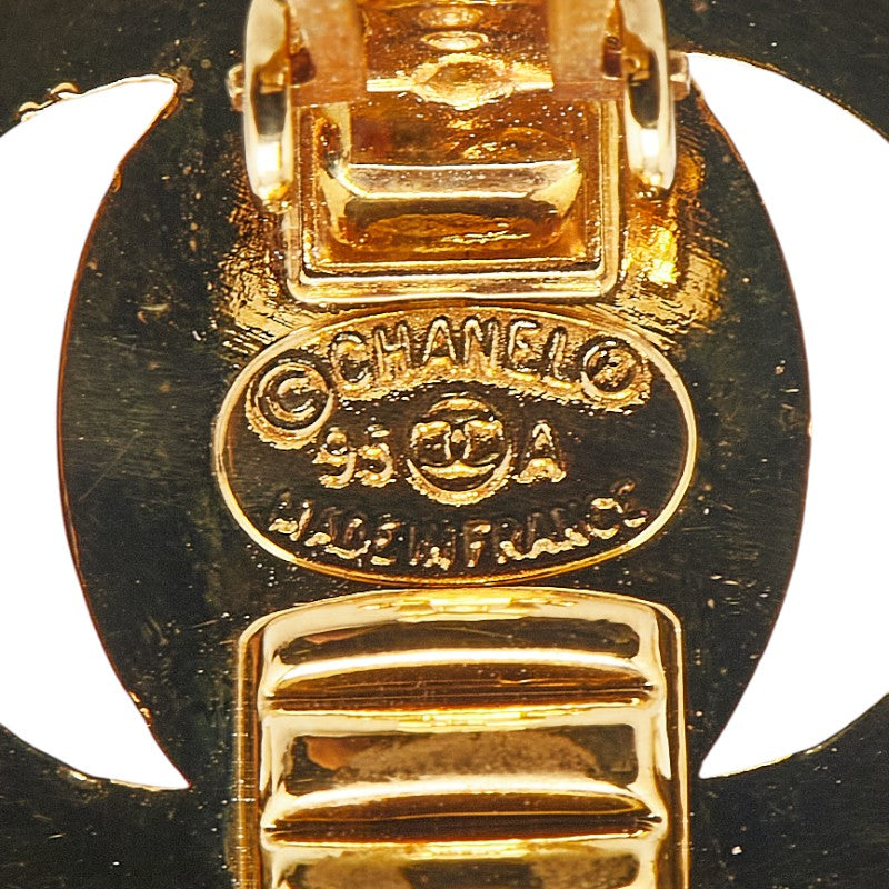 Coco Mark Turnlock Earrings Jewelry Signature