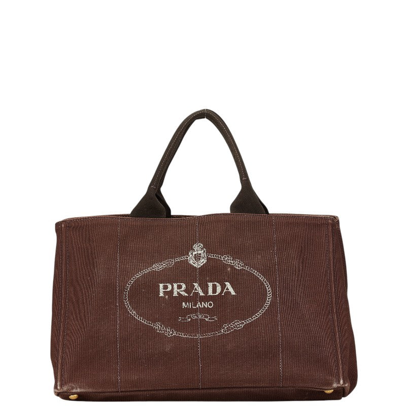 Prada Canapa Tote Bag Canvas Tote Bag 8