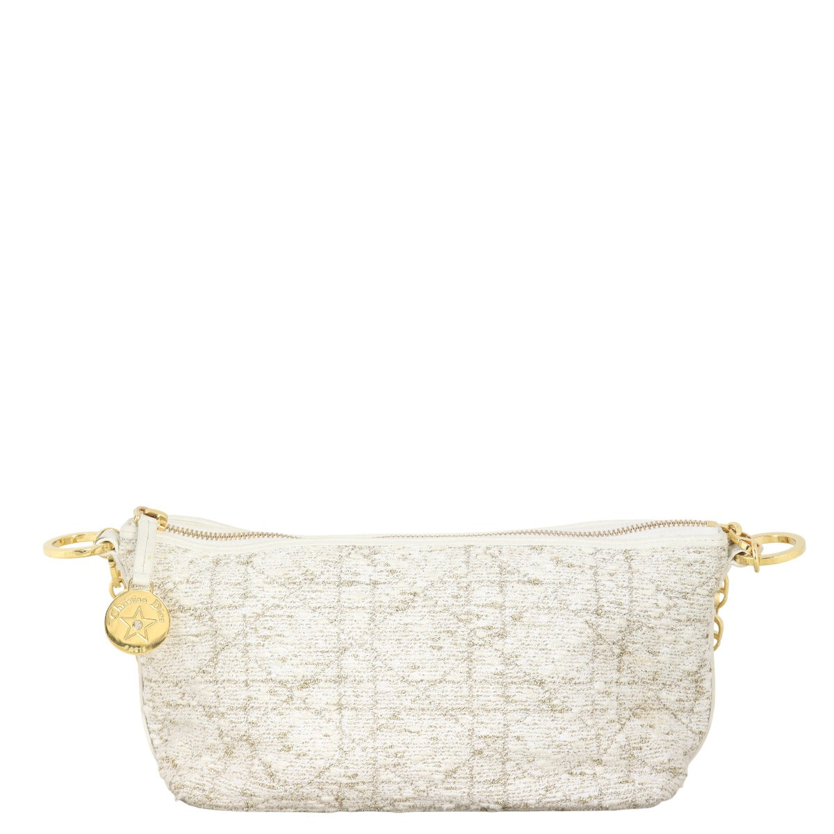 Dior star Hobo Tweed Handbag Travel Bag