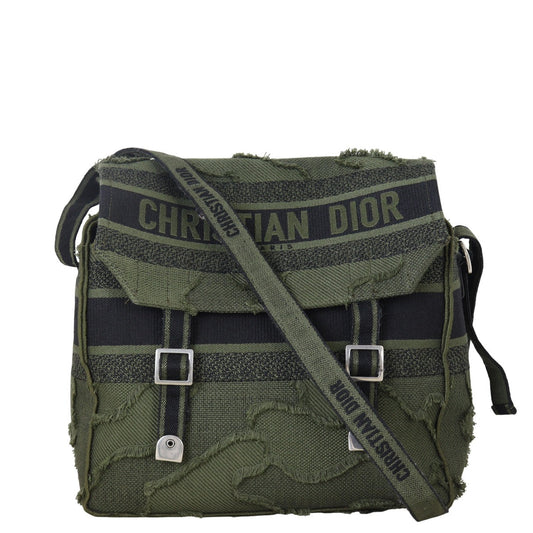 Dior camp Messenger Camouflage Handbag Travel Bag