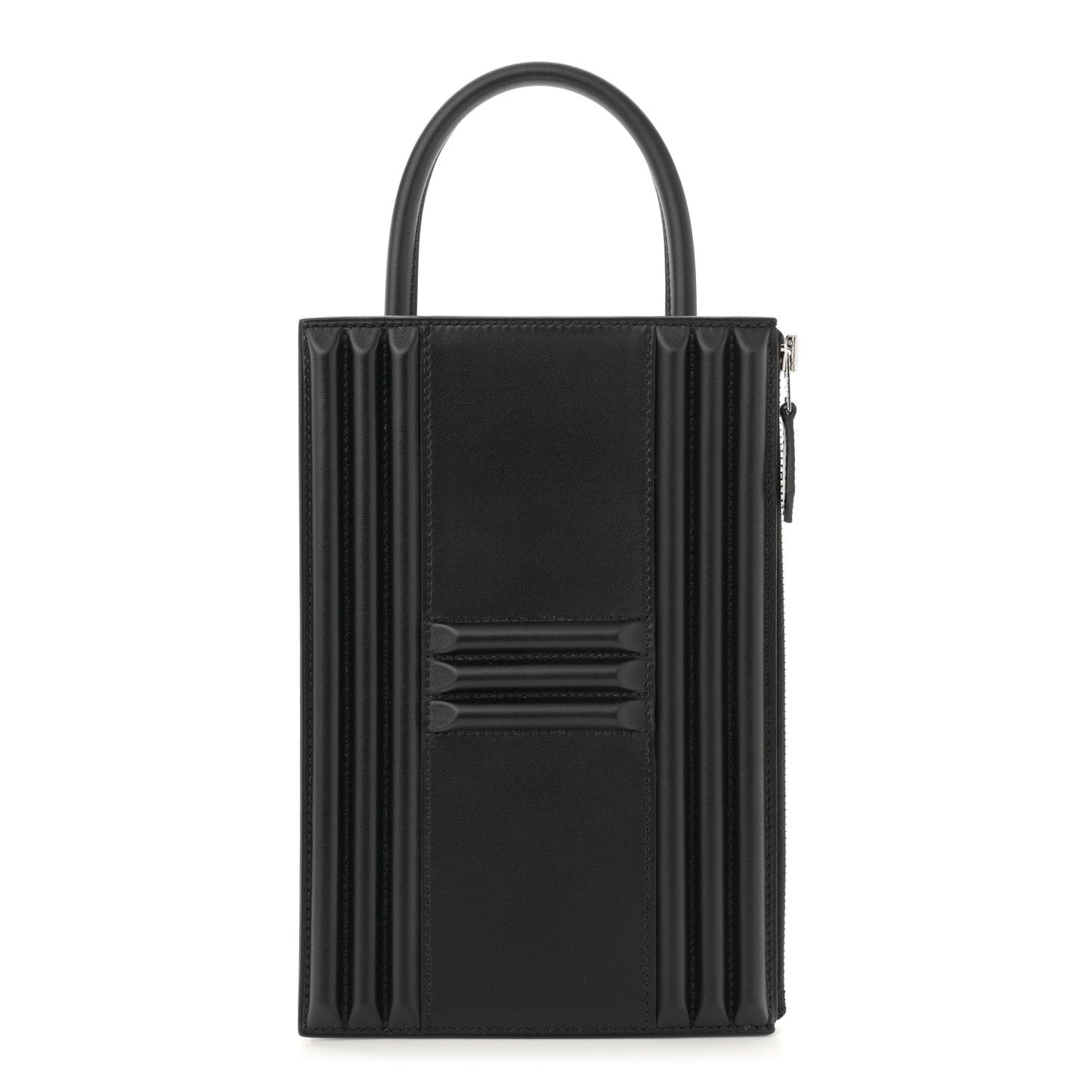 Hermes Tadelakt Kelly Cadena Clutch Black Clutch Bag