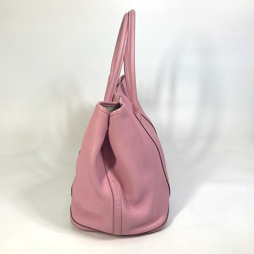 Tote Bag Garden Party Pm Tote Bag Leather Pink