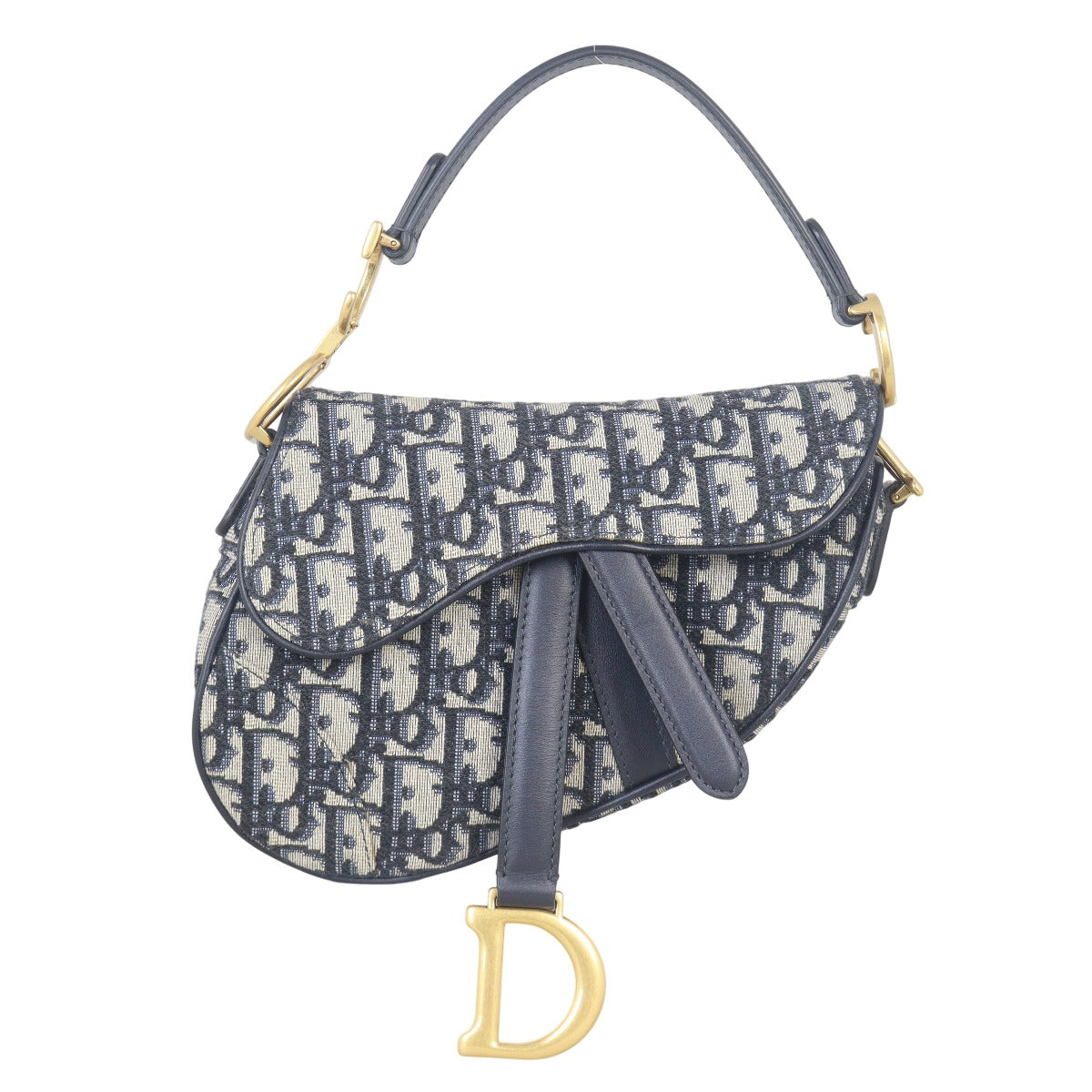 Dior Shoulder Bag Saddle Bag Oblique Canvas Mini Small