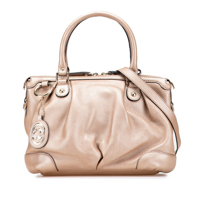 Gucci Sukey 2Way Bag Leather Travel Bag