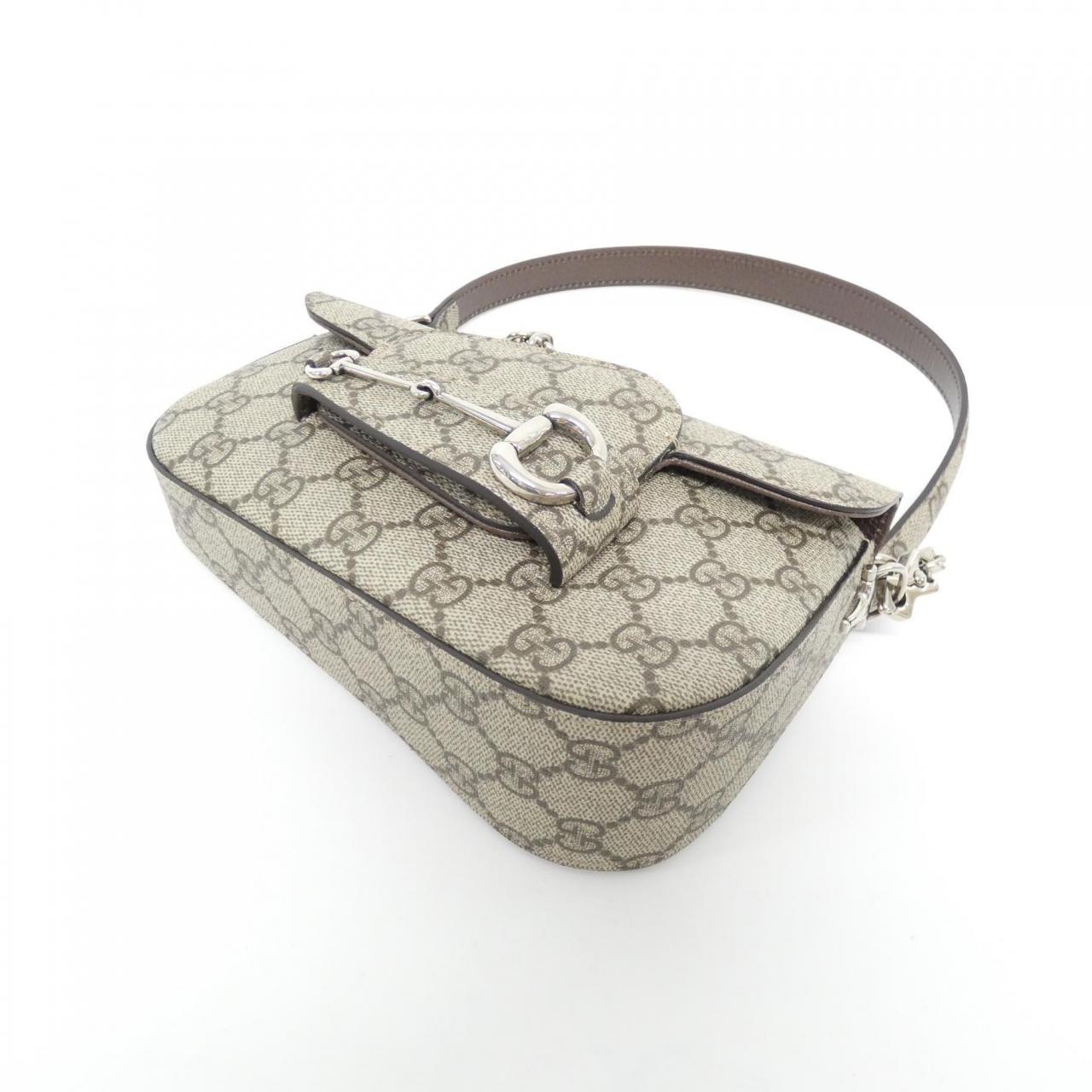 Gucci Supreme Shoulder Bag Canvas 24