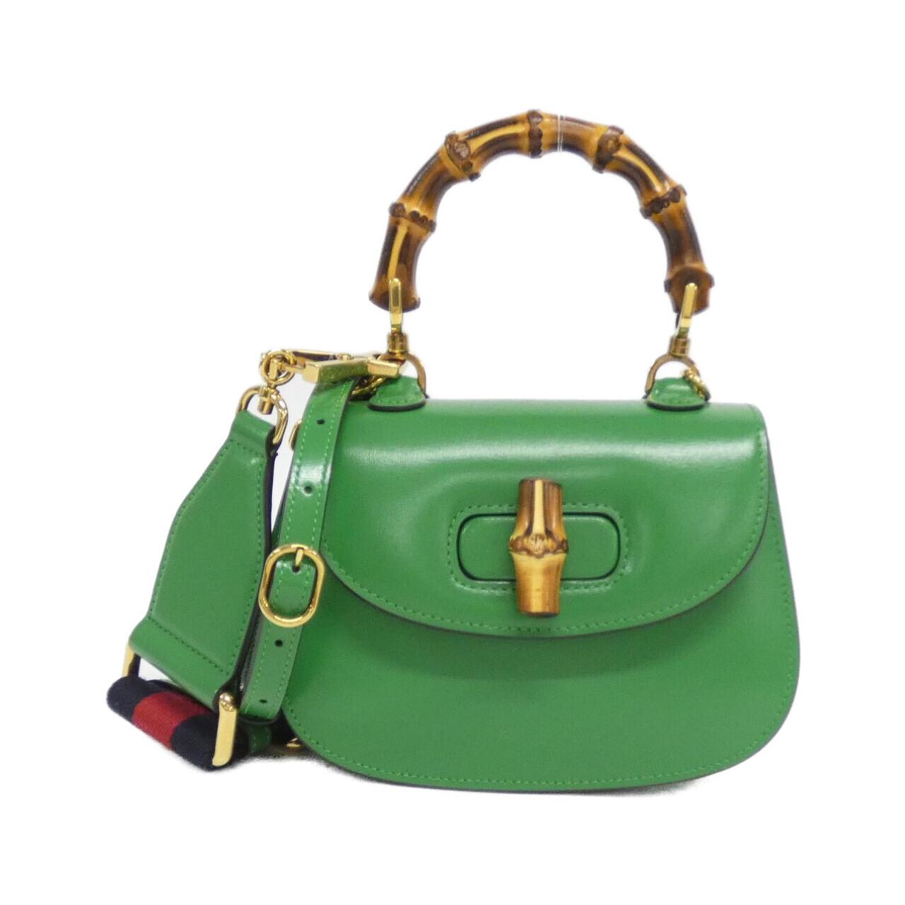 Gucci Bamboo Bag Leather Travel Bag Bag 1