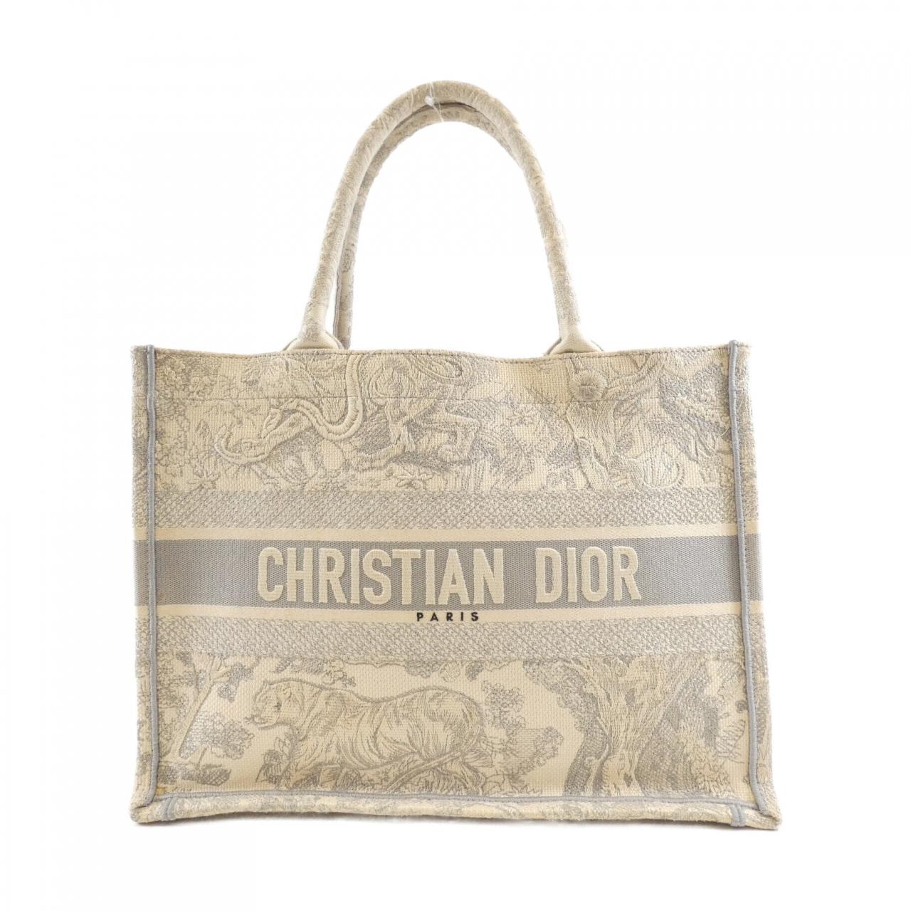 Dior Christian Toile De Jouy Tote Bag Canvas Canvas Tote Bag