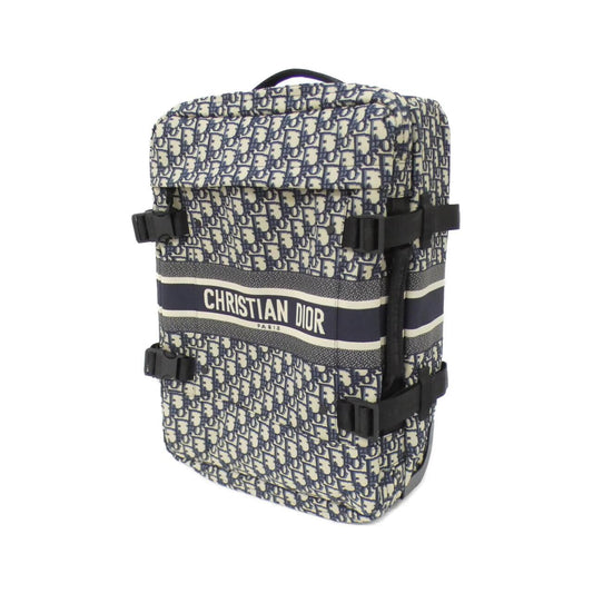 Dior Oblique Suitcase Handbag Canvas Travel Bag