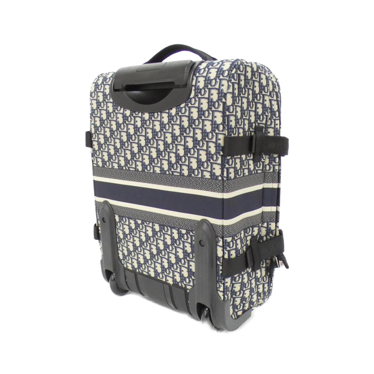 Dior Oblique Suitcase Handbag Canvas Travel Bag