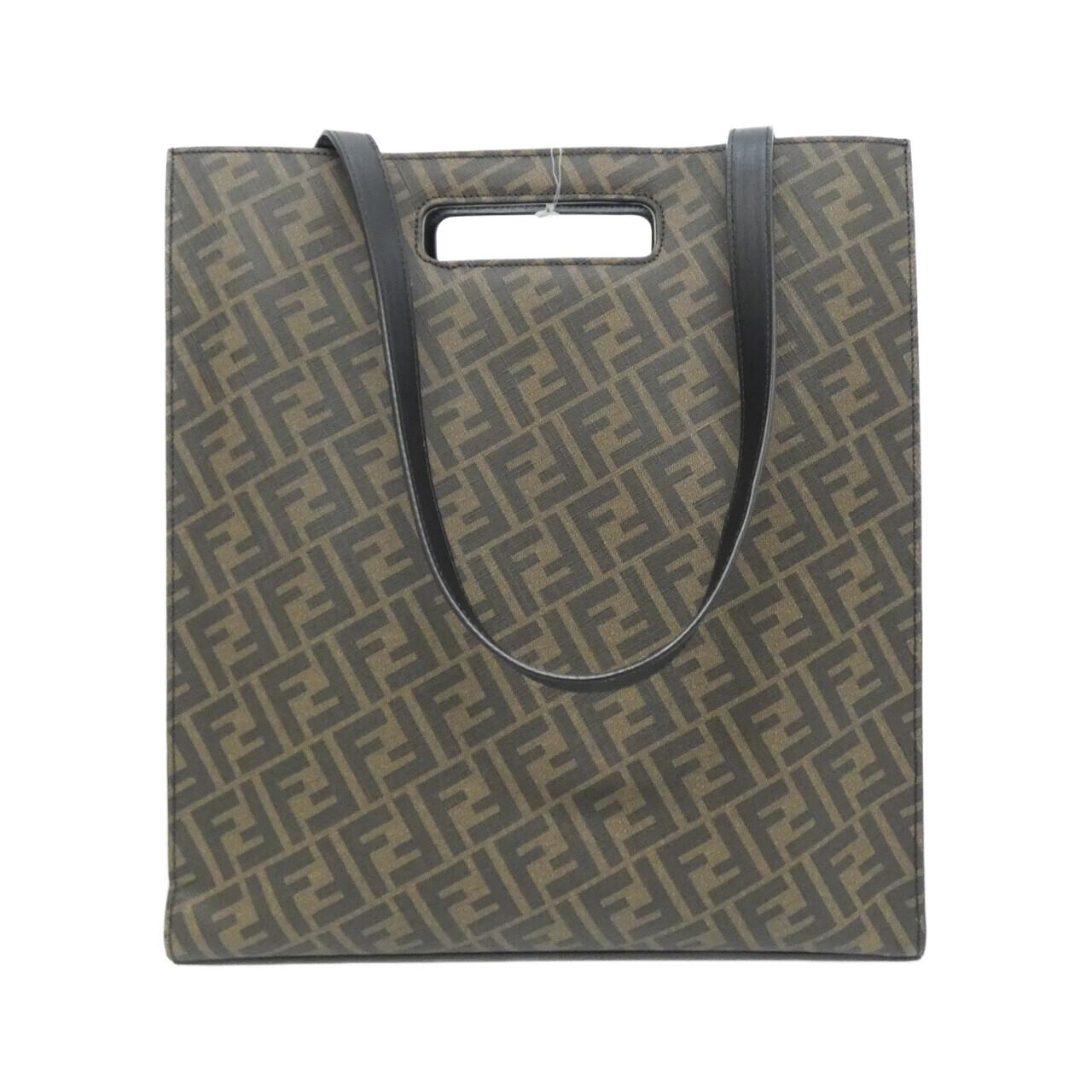 Fendi 7Va481 Coated Calf Bag Canvas Travel Bag