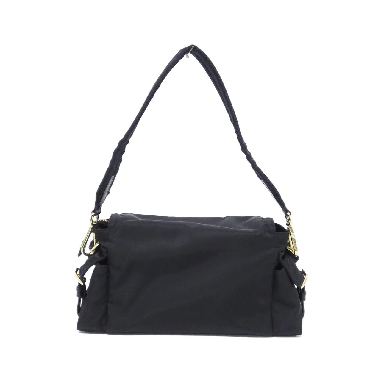 Prada 1Bd394 Tessuto Shoulder Bag Vitello