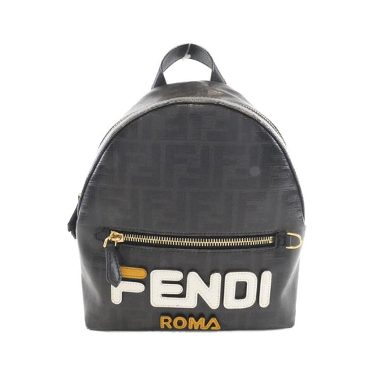 Fendi 8Bz036 Coated Backpack Canvas