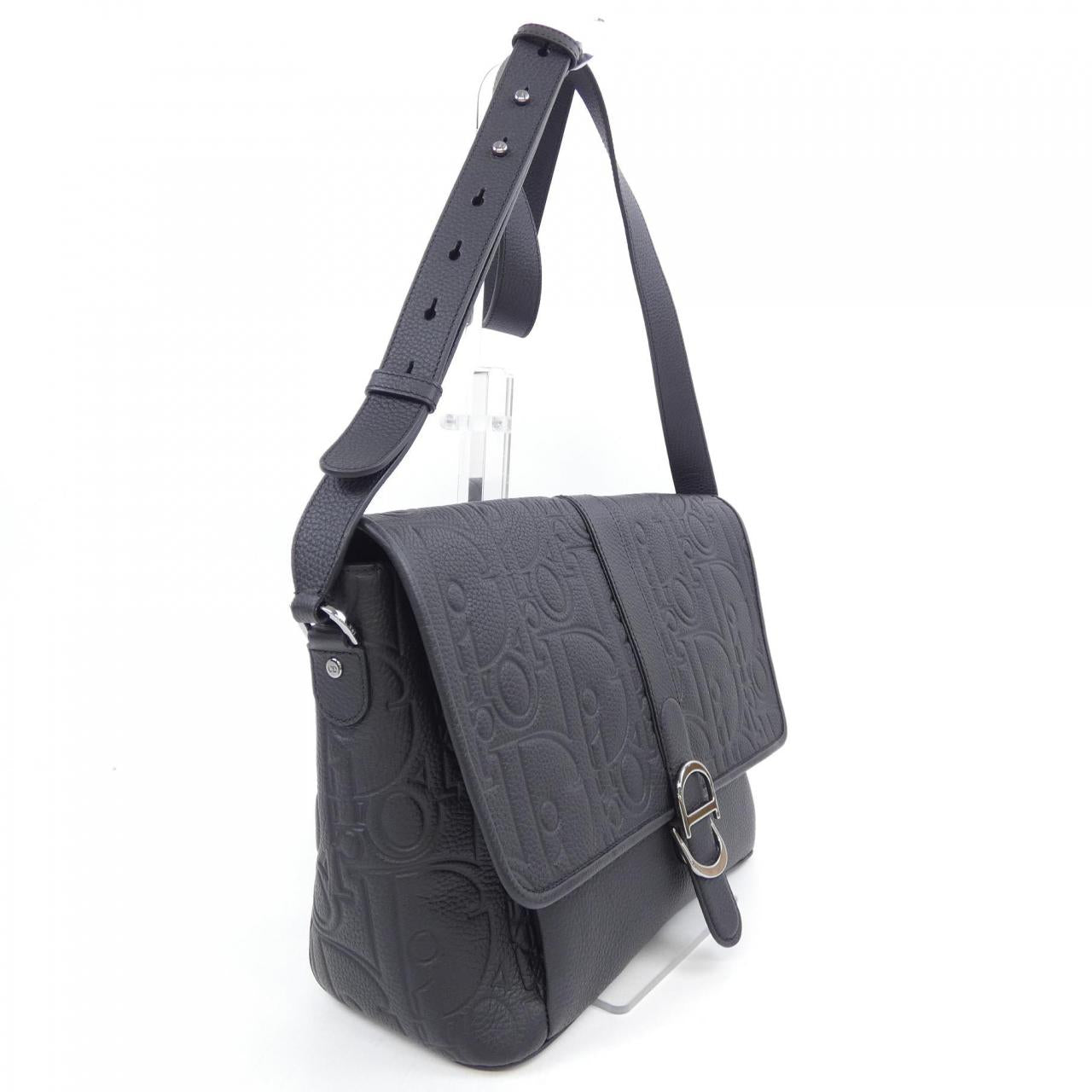 Dior Daily Messenger Bag Gravity Grained Calfskin Messenger Bag Leather Flap