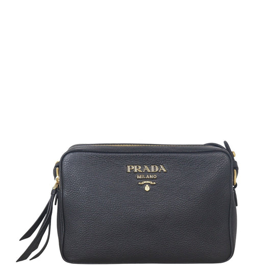 Prada Vitello Phenix Camera Crossbody Handbag Crossbody Bag