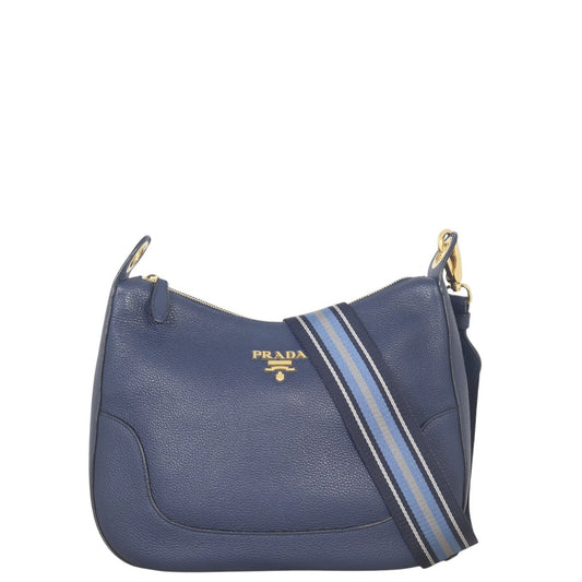 Prada Vitello Phenix Crossbody Handbag Crossbody Bag