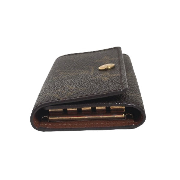 Louis Vuitton Key holder M69517 4 Monogram Canvas Brown Key Chain 3