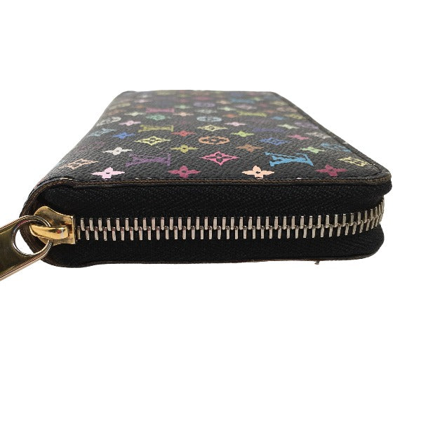 Louis Vuitton Long Purse M60050 x noir Monogram Leather Canvas Multicolor Wallet Case