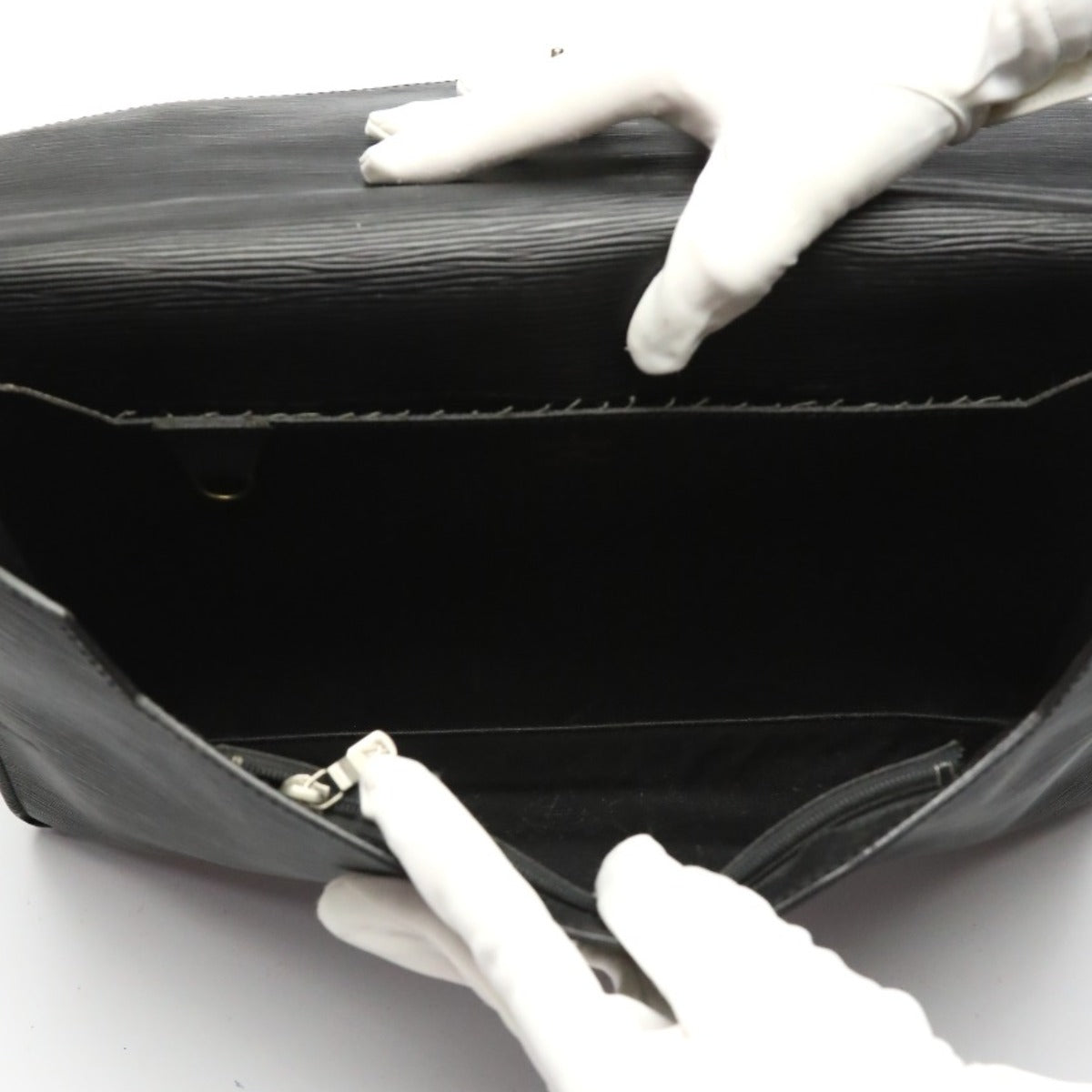 Louis Vuitton Business M54462 Epi Noir Business Leather Handbag