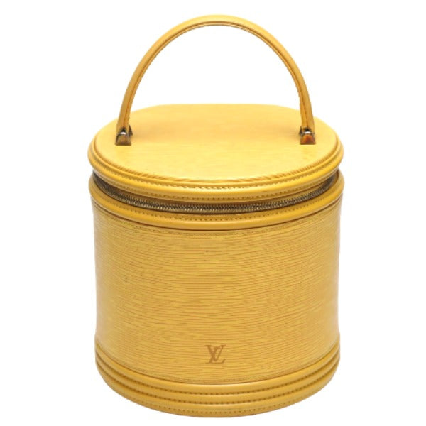 Louis Vuitton Vanity M48039 Epi Tassiri Yellow Leather Handbag