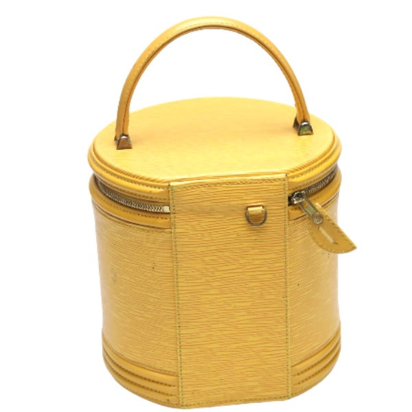 Louis Vuitton Vanity M48039 Epi Tassiri Yellow Leather Handbag