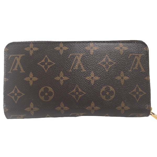 Louis Vuitton Long Purse M41895 Fuchsia Zip Monogram Canvas Wallet Case 3