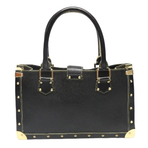 Louis Vuitton M91812 Noir Suhari Fabreau Leather Tote Bag
