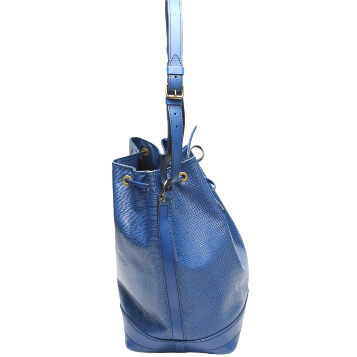 Louis Vuitton M44005 Epi Drawstring Epi Noe Leather Blue Jewelry
