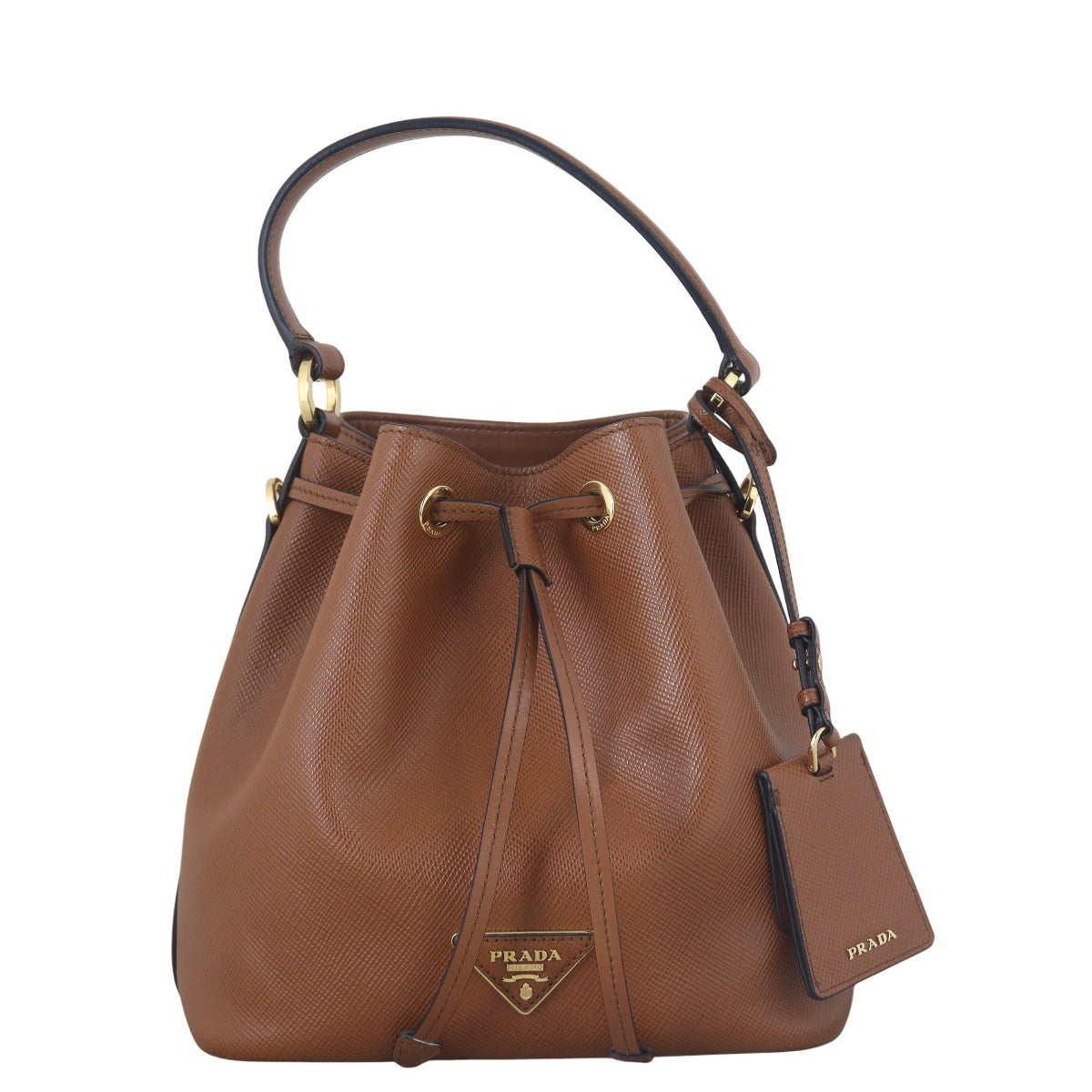 Prada Saffiano Cuir Bag Bucket Bucket Bag