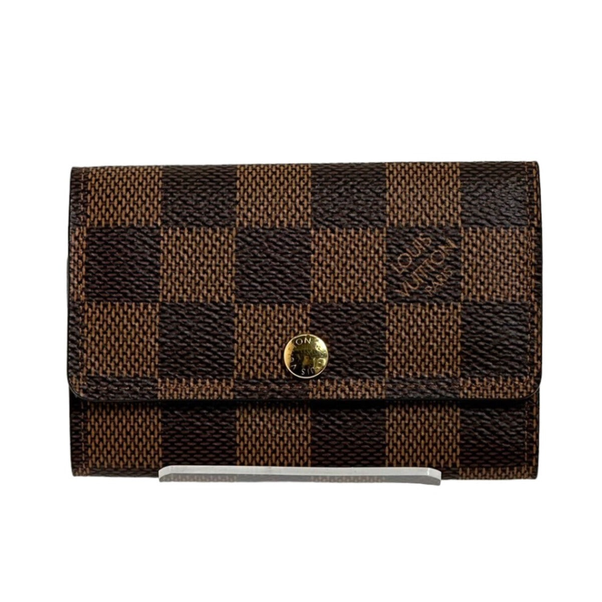 Louis Vuitton Key holder N62630 Damier Canvas Brown Key Chain