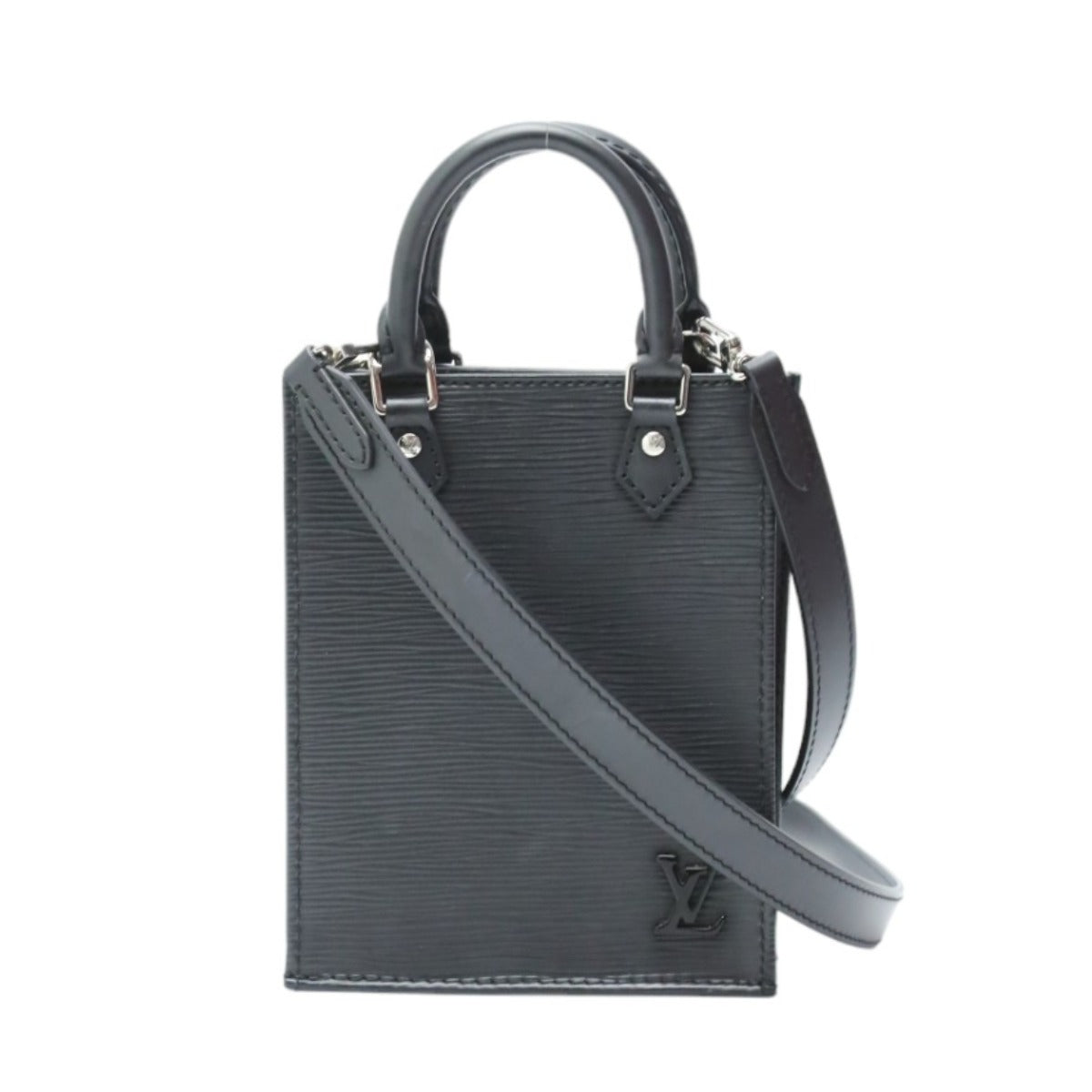 Louis Vuitton M69441 Epi Petit Sac Leather Black Shoulder Bag