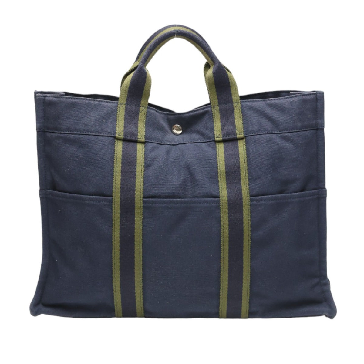 Tote Bag Navy Tote Bag Fool Toe Canvas