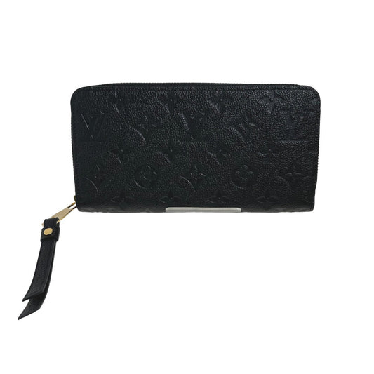 Louis Vuitton Long Purse M61864 Ann Platt Monogram Black Wallet Case