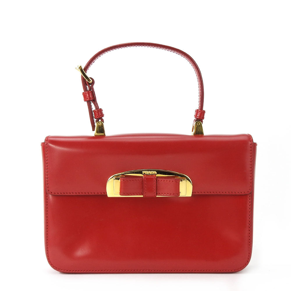Calfskin Red Travel Bag