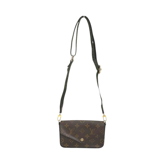 Louis Vuitton M80091 Multi Pochette Felicie Monogram Canvas Brown Shoulder Bag 0