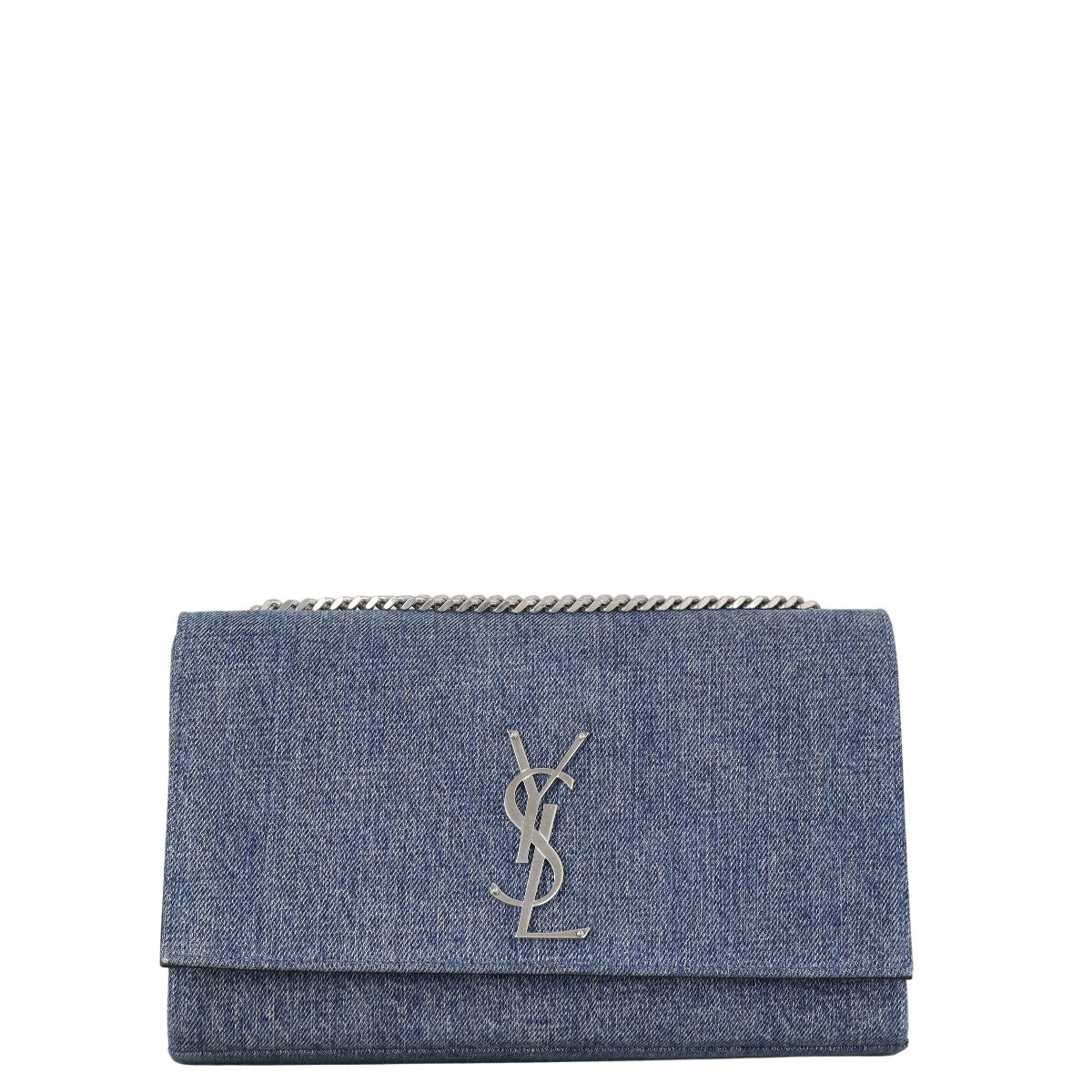 YSL Saint Laurent Kate Bag Denim Medium Crossbody Bag
